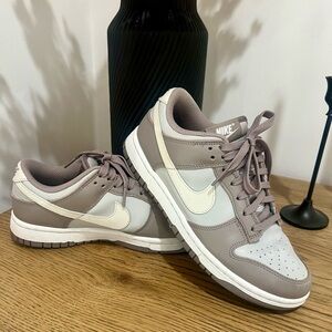 Authentic limited edition Nike Women's Taupe and White Sneakers!!!